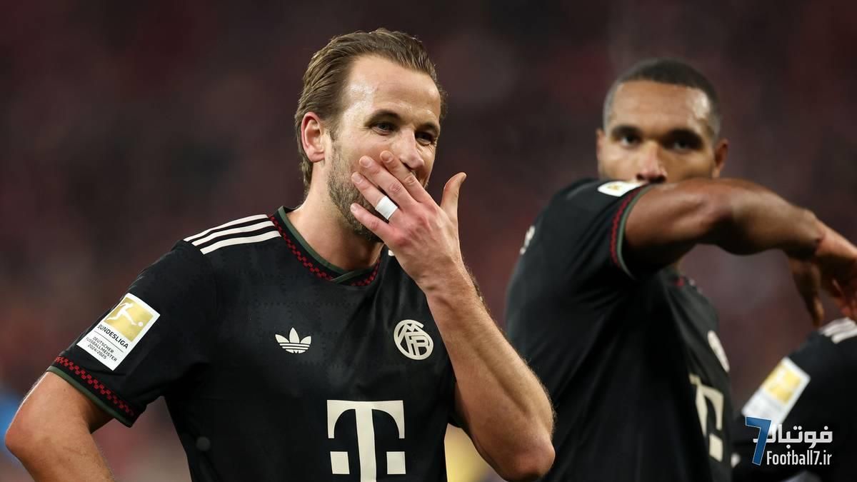 کین با گل دیرهنگام بایرن را نجات داد: کنایه هری به یونیون برلین!