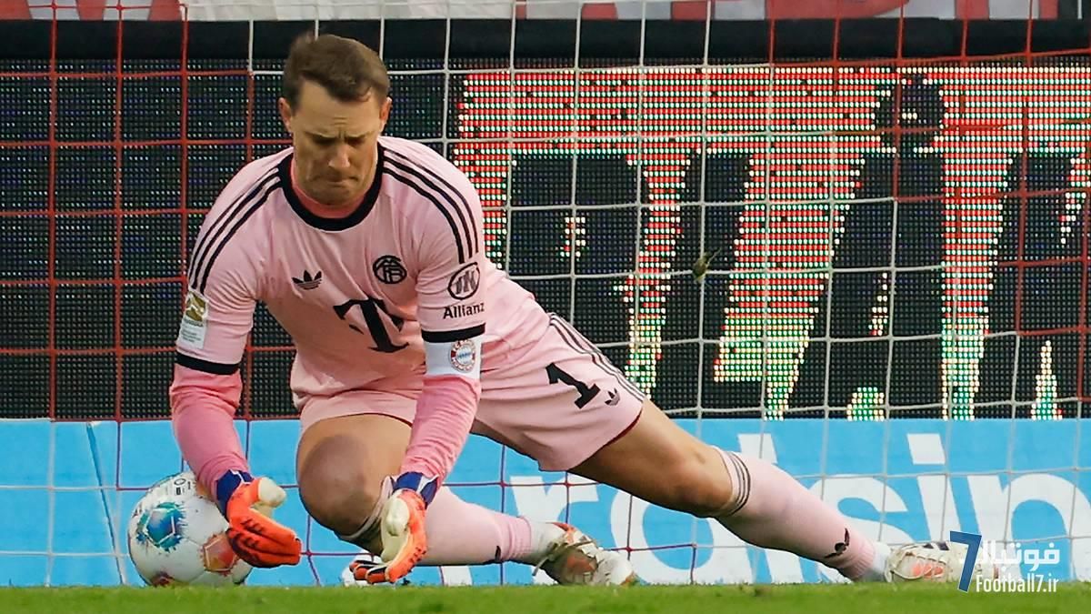 اشتباه مرگبار مانوئل نویر؛ توقف بایرن مونیخ در یونیون برلین با درخشش هری کین