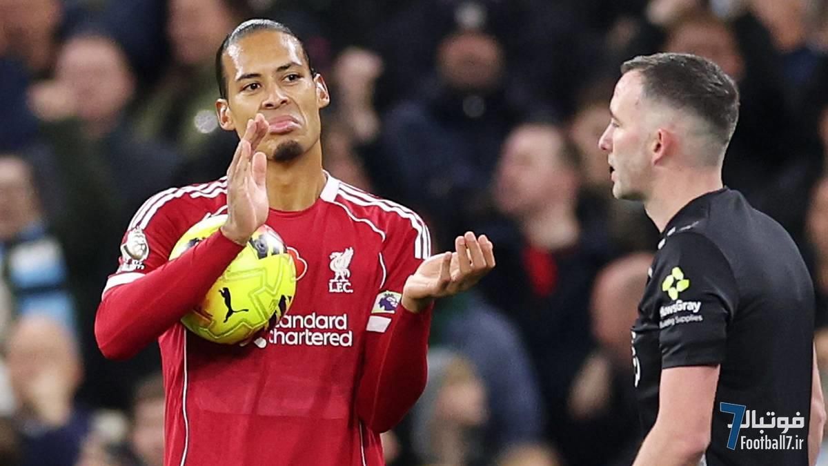 جنجال در اتحاد: گل فن دایک مقابل منچسترسیتی مردود شد!