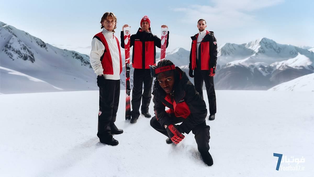 آث میلان و روسینیول: ترکیب شیک فوتبال و اسکی در کالکشن زمستانی جدید