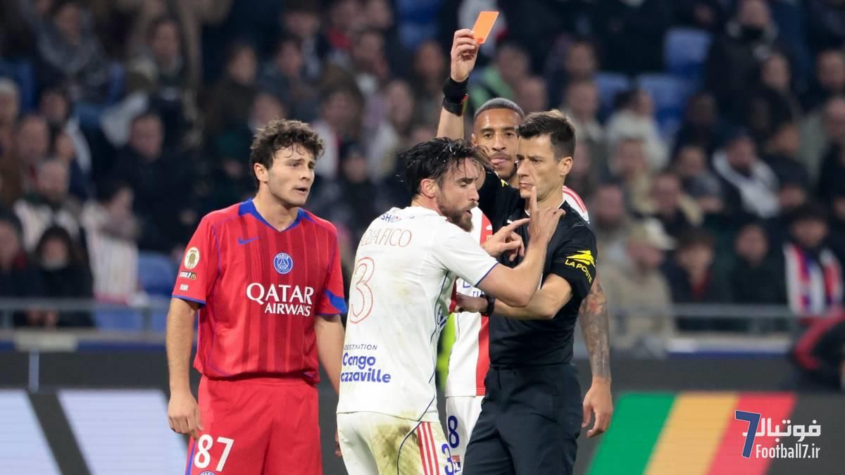 جنجال داوری PSG و لیون؛ رئیس داوران لیگ ۱ کوتاه نمی‌آید!