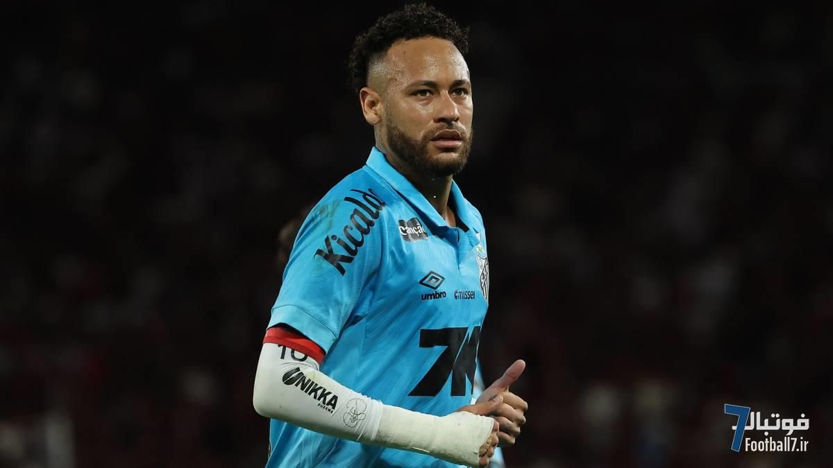 جنجال جدید نیمار: از حمله به خبرنگار تا تکذیب عذرخواهی از سرمربی سانتوس