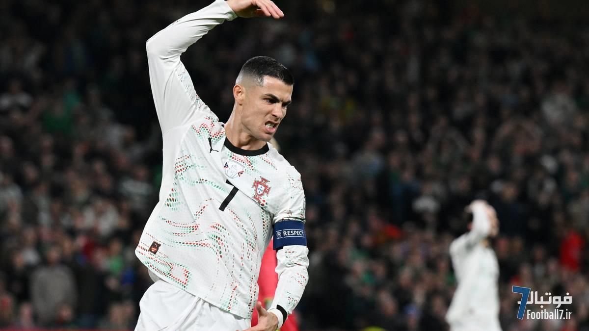 کارت قرمز مستقیم برای کریستیانو رونالدو؛ شب سیاه ستاره پرتغال!