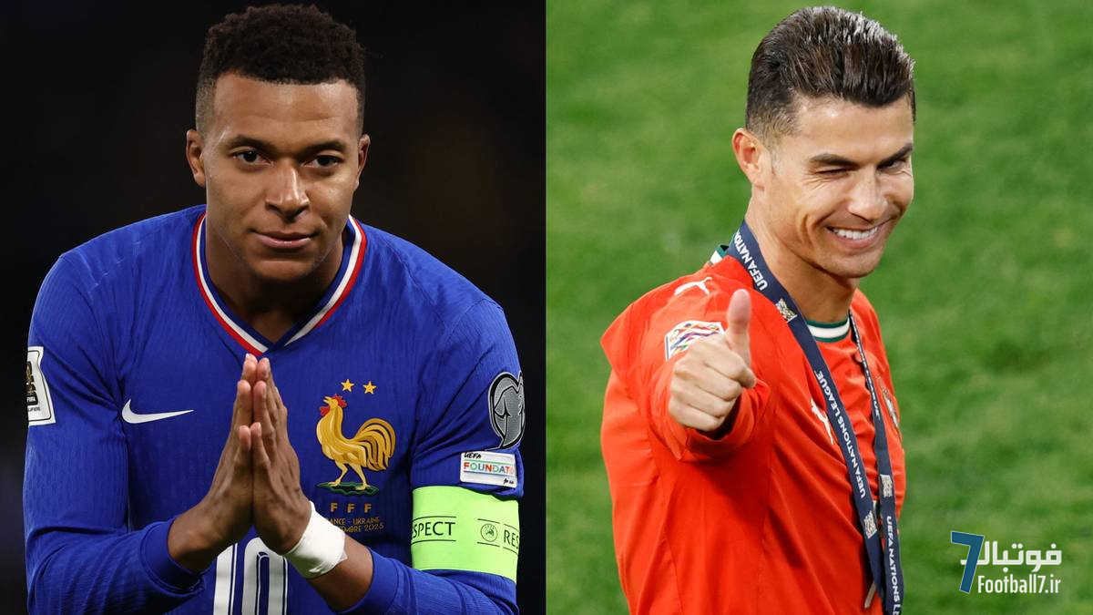 کیلیان امباپه: هدف، رکورد ۱۰۰۰ گل کریستیانو رونالدو!