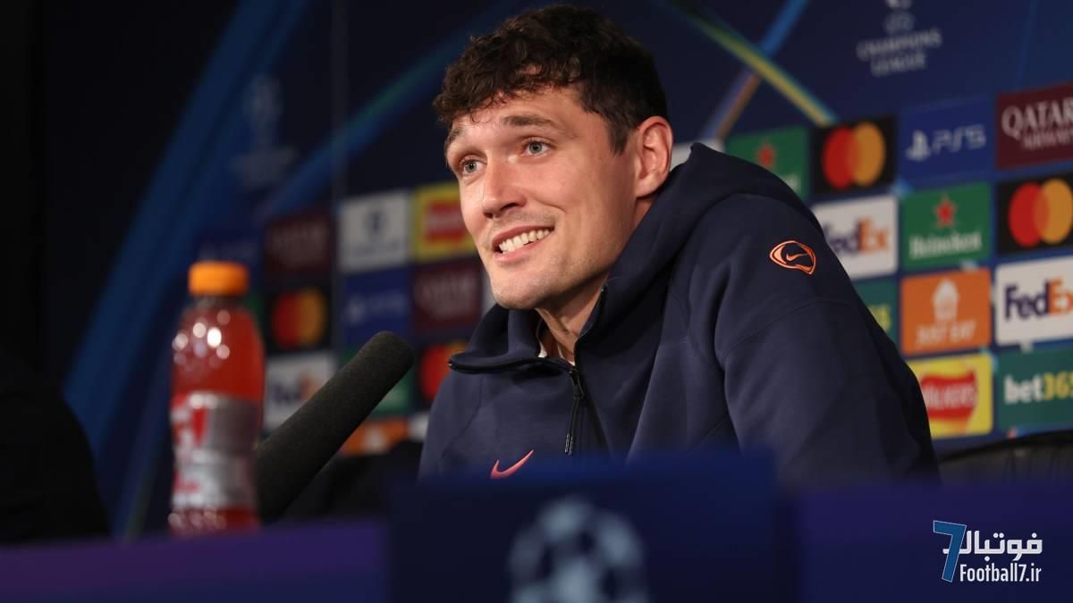 فریاد آندریاس کریستنسن در بارسلونا: "از سوالات مصدومیت کلافه شدم!"