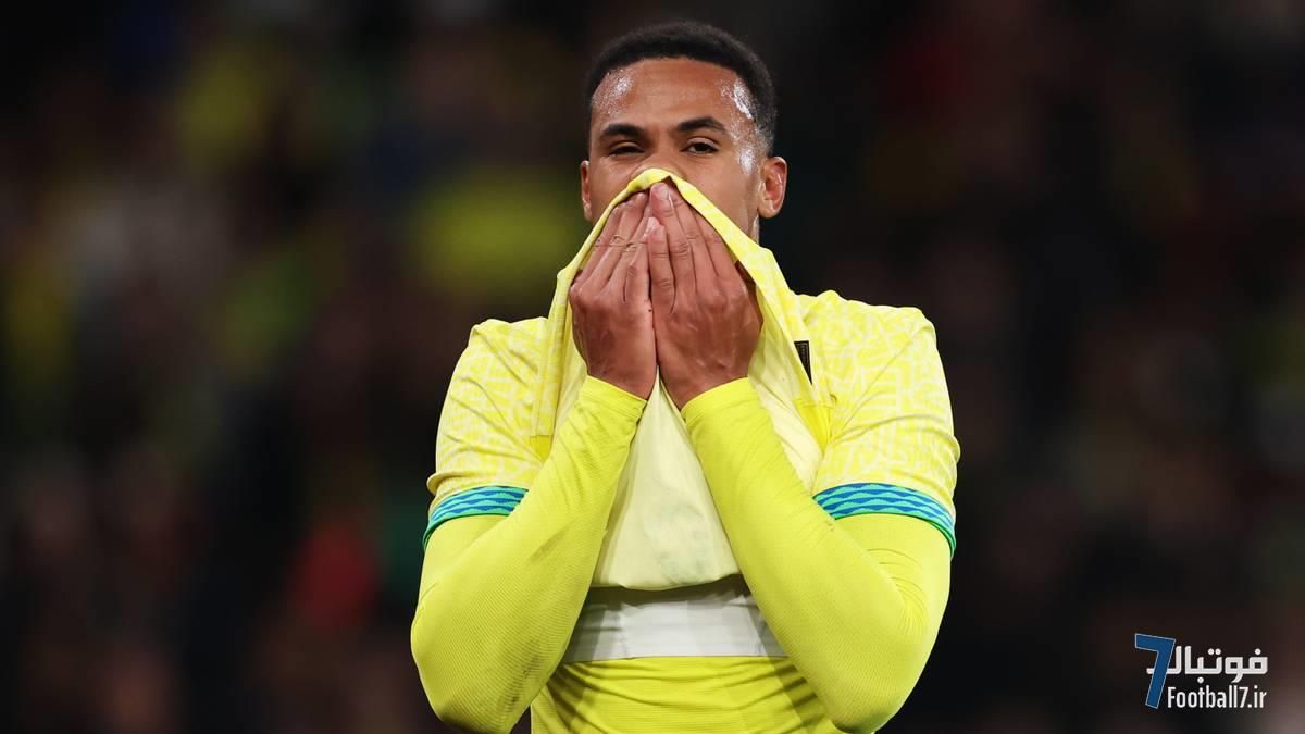 مصدومیت گابریل؛ ضربه جدید به آرسنال در کورس قهرمانی