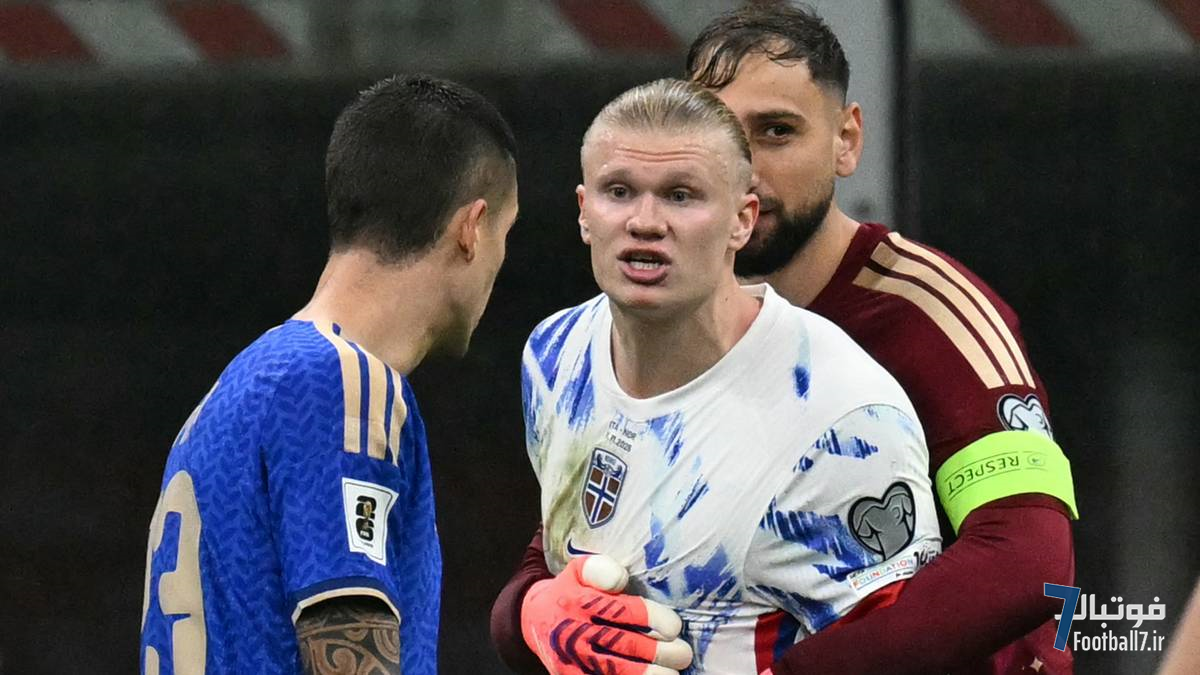 حقیقت ماجرای درگیری هالند و مدافع ایتالیا؛ «دوناروما» چطور او را آرام کرد؟