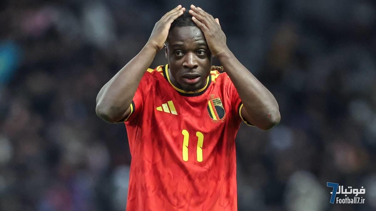 جرمی دوکو: انتقاد تند ستاره منچستر سیتی از هم‌تیمی‌هایش پس از توقف بلژیک مقابل قزاقستان