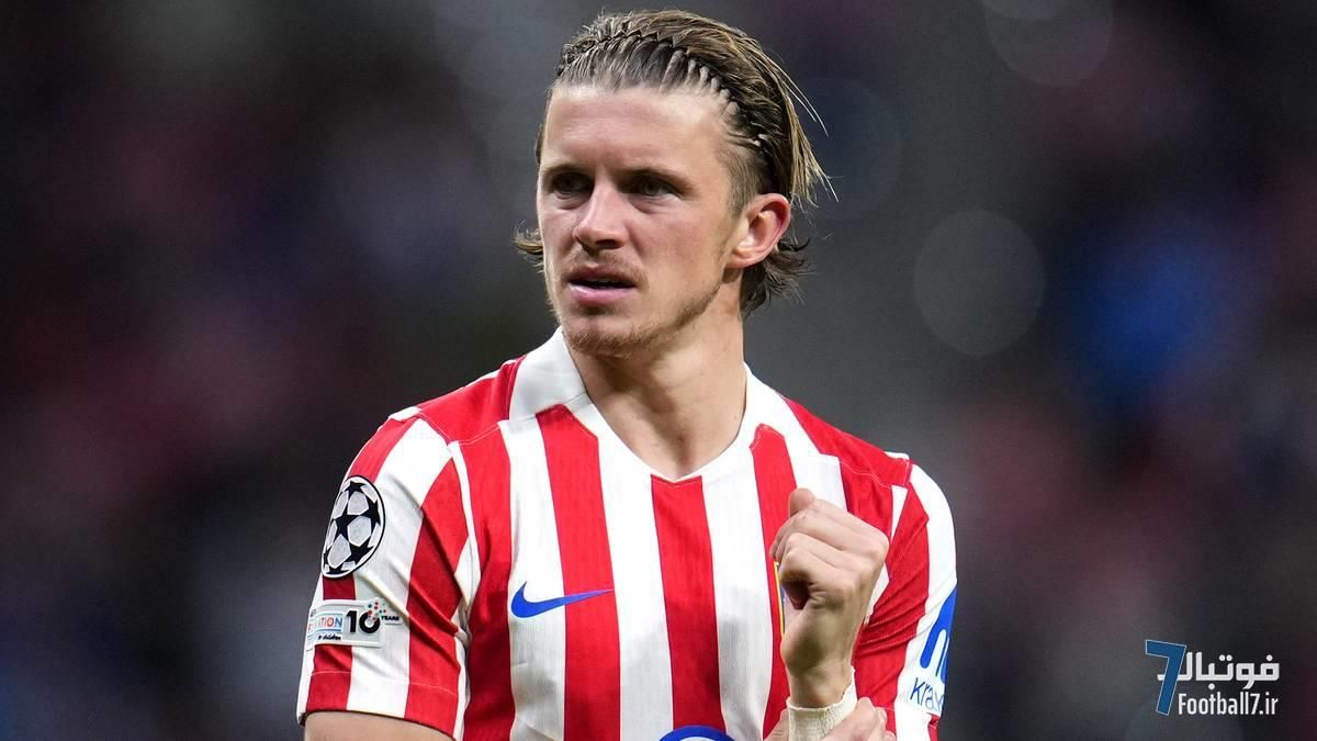 کانر گالاگر: از اتلتیکو مادرید راضی نیستم؛ شایعه انتقال به منچستر یونایتد قوت گرفت