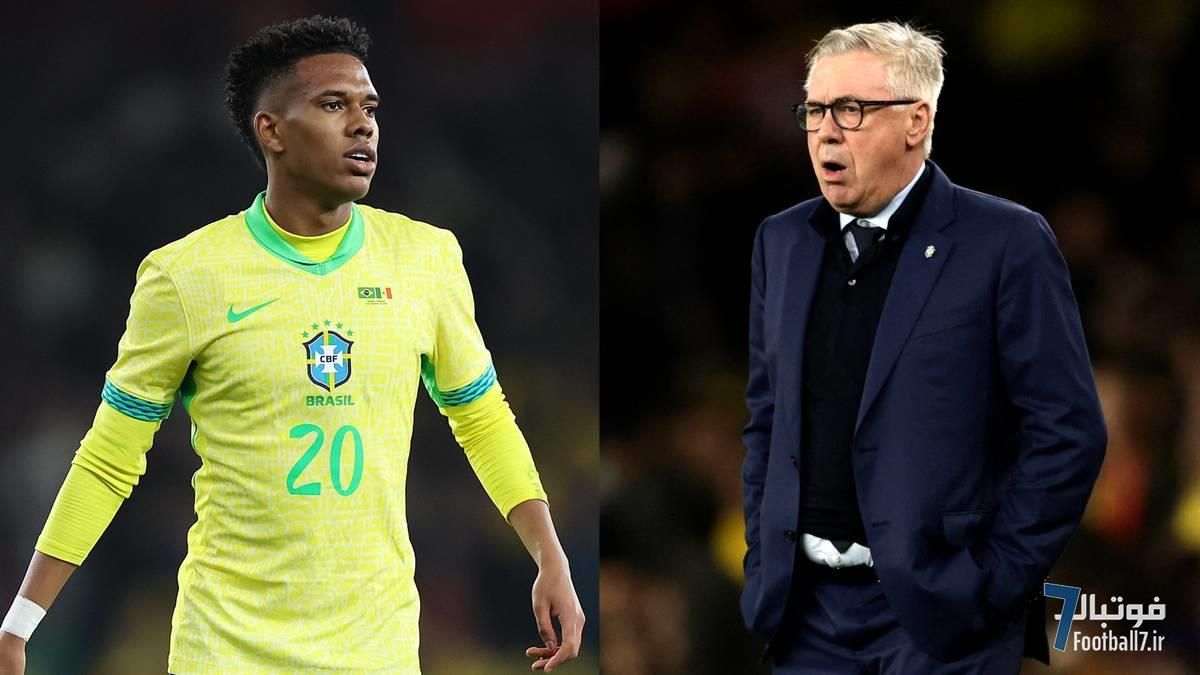«کاری که می‌گویم انجام بده!»؛ التیماتوم سخت آنچلوتی به استوائو ویلیان در برزیل