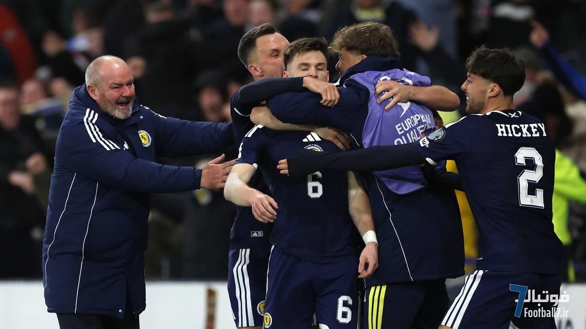 صعود دراماتیک اسکاتلند به جام جهانی ۲۰۲۶؛ مک‌تومینای، تیرنی و مک‌لین ناجیان تارتان آرمی مقابل دانمارک