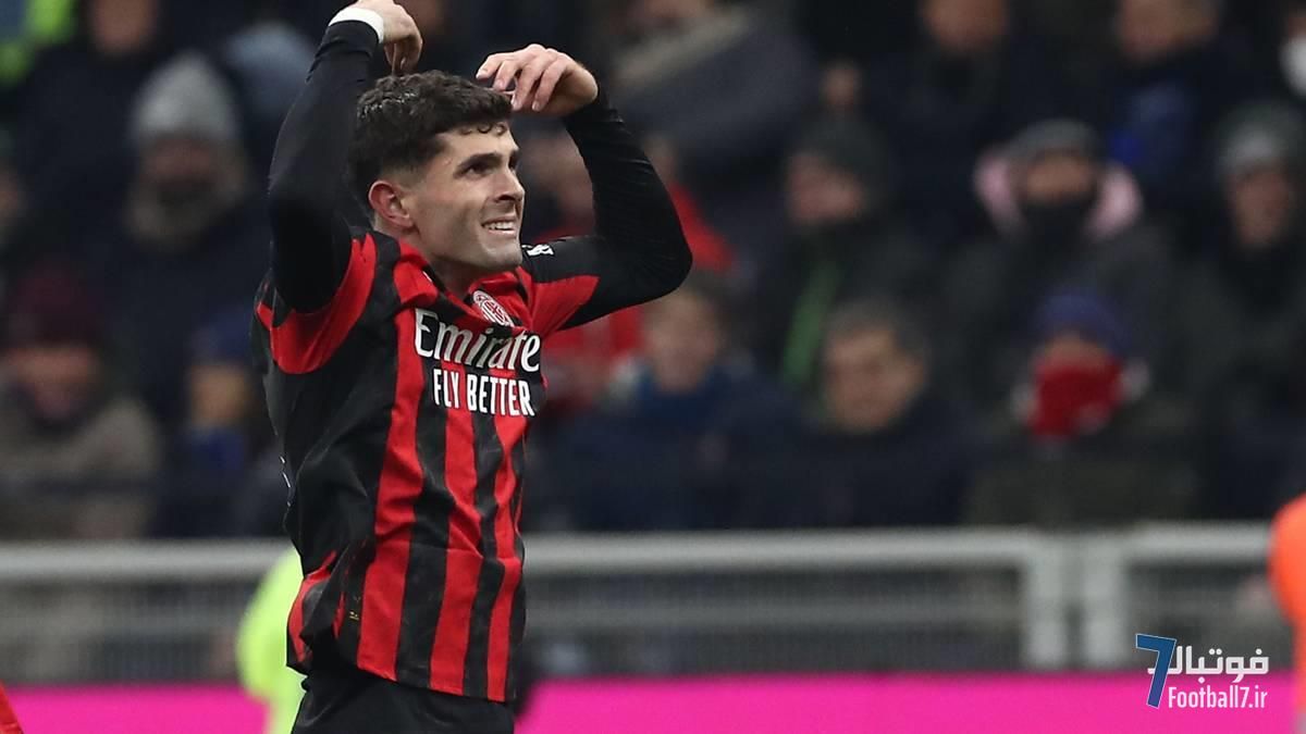 کریستین پولیسیچ، قهرمان دربی مادونینا؛ آث میلان اینتر را شکست داد