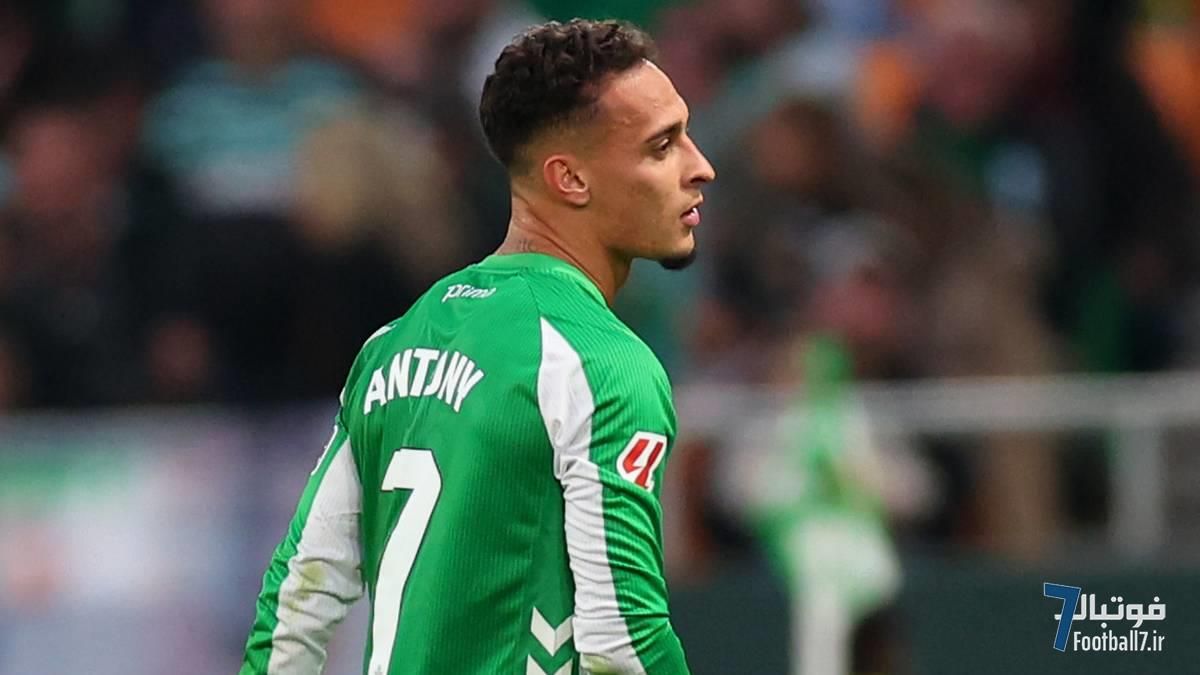 اشتباه عجیب آنتونی در لالیگا؛ عذرخواهی ستاره سابق منچستریونایتد پس از اخراج جنجالی