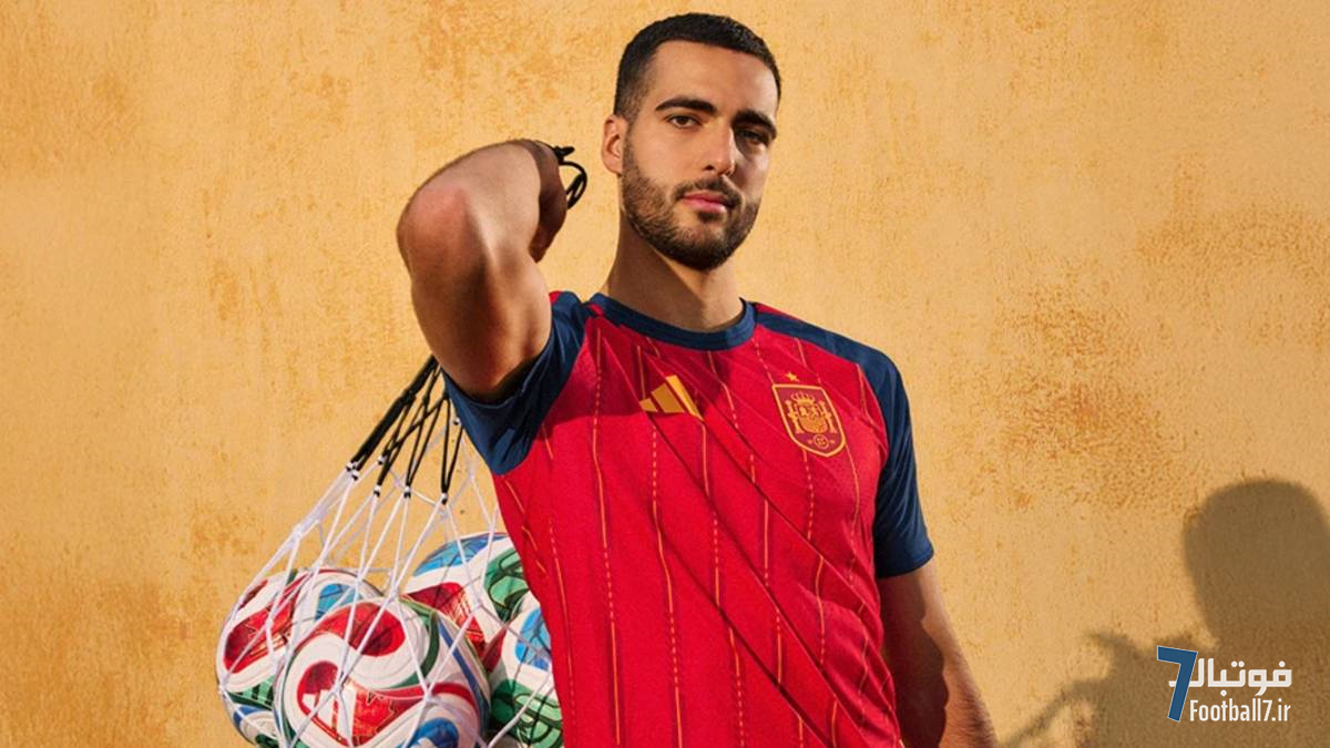 کیت اسپانیا برای جام جهانی ۲۰۲۶؛ طراحی سنت‌گرایانه آدیداس برای لاروخا
