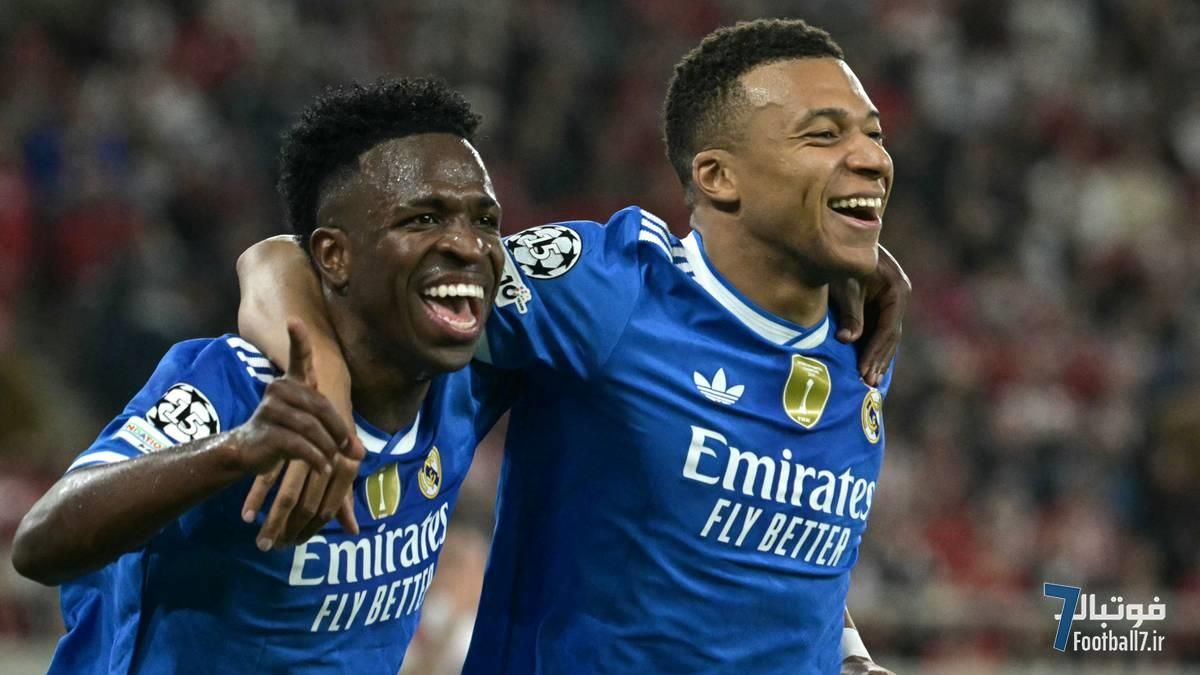 شب دیوانه‌وار امباپه مقابل المپیاکوس؛ مندیلیبار: رئال مادرید به ما فرصت احیا داد