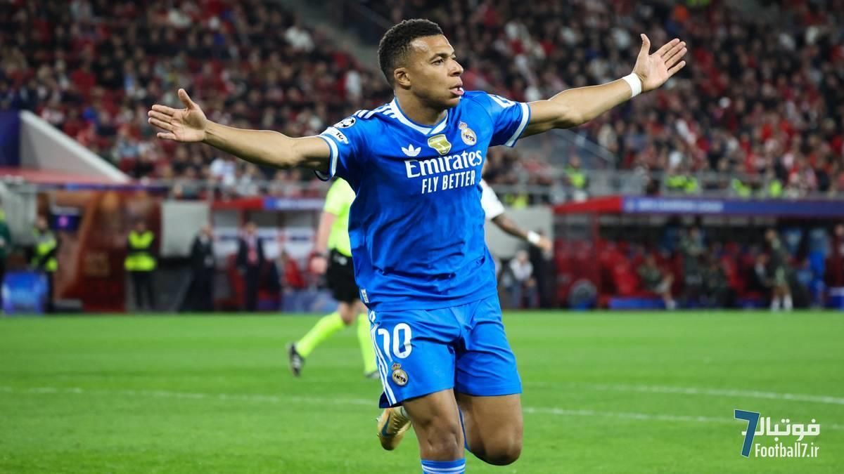 پوکر تاریخی کیلیان امباپه در لیگ قهرمانان؛ تمسخر هواداران المپیاکوس پس از پیروزی رئال مادرید