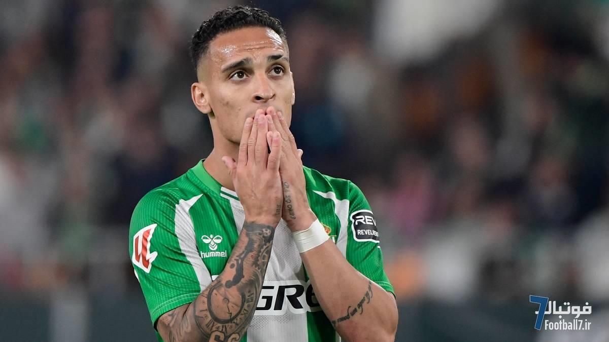 اشک‌های آنتونی در مصاحبه زنده؛ ستاره رئال بتیس «مهم‌ترین بازی سال» را از دست داد