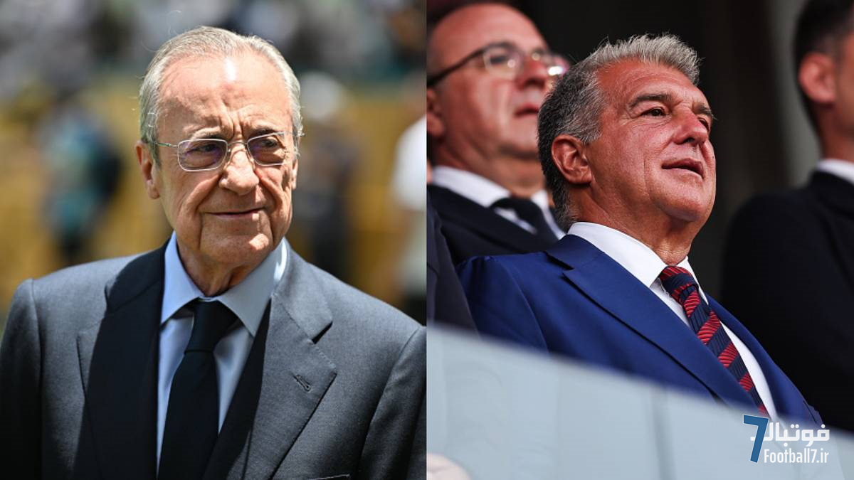 لاپورتا در پاسخ به پرز: رئال مادرید به ما «عادت» کرده؛ آنها هر هفته روی داوران لالیگا نفوذ می‌کنند