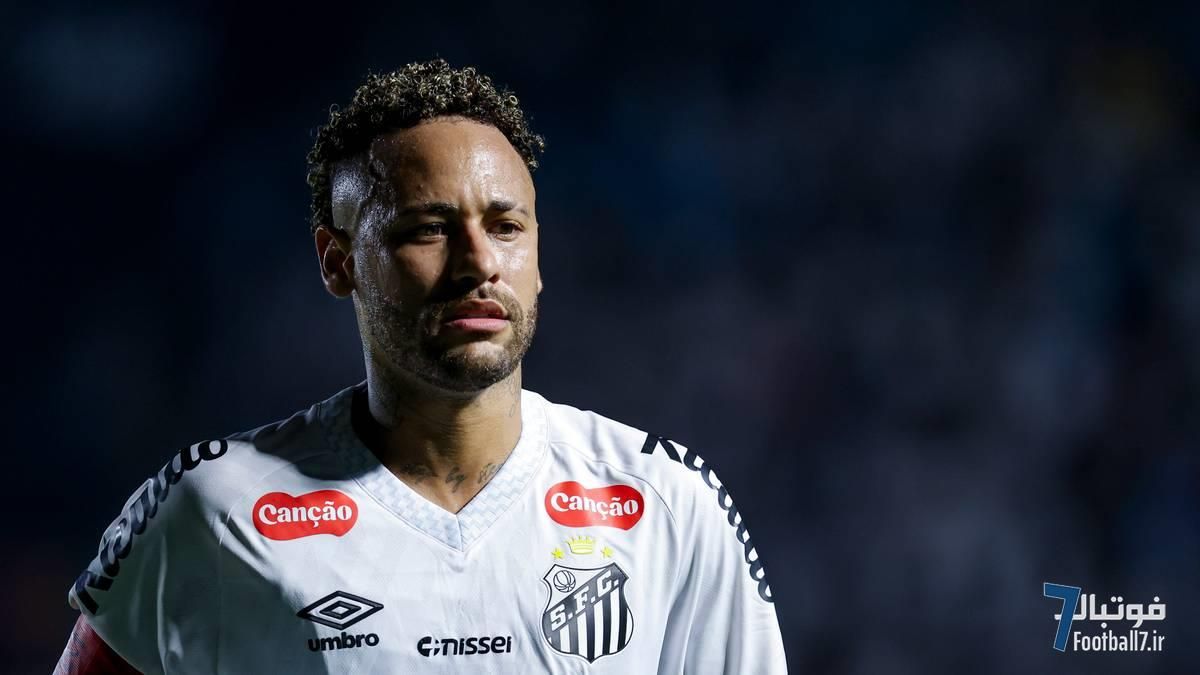 ایثار نیمار؛ ستاره سانتوس با زانوی مصدوم در نبرد سخت بقا جنگید