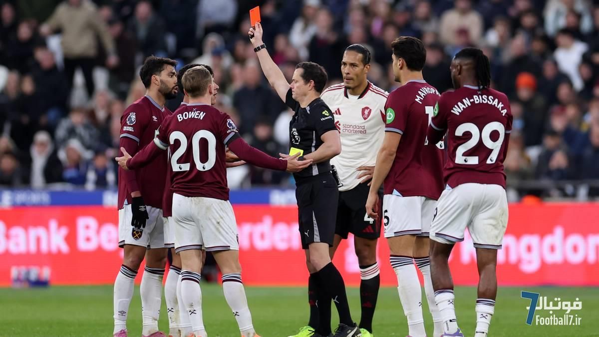 کارت قرمز عجیب لوکاس پاکتا؛ «شایعات تبانی» دوباره در وستهم اوج گرفت