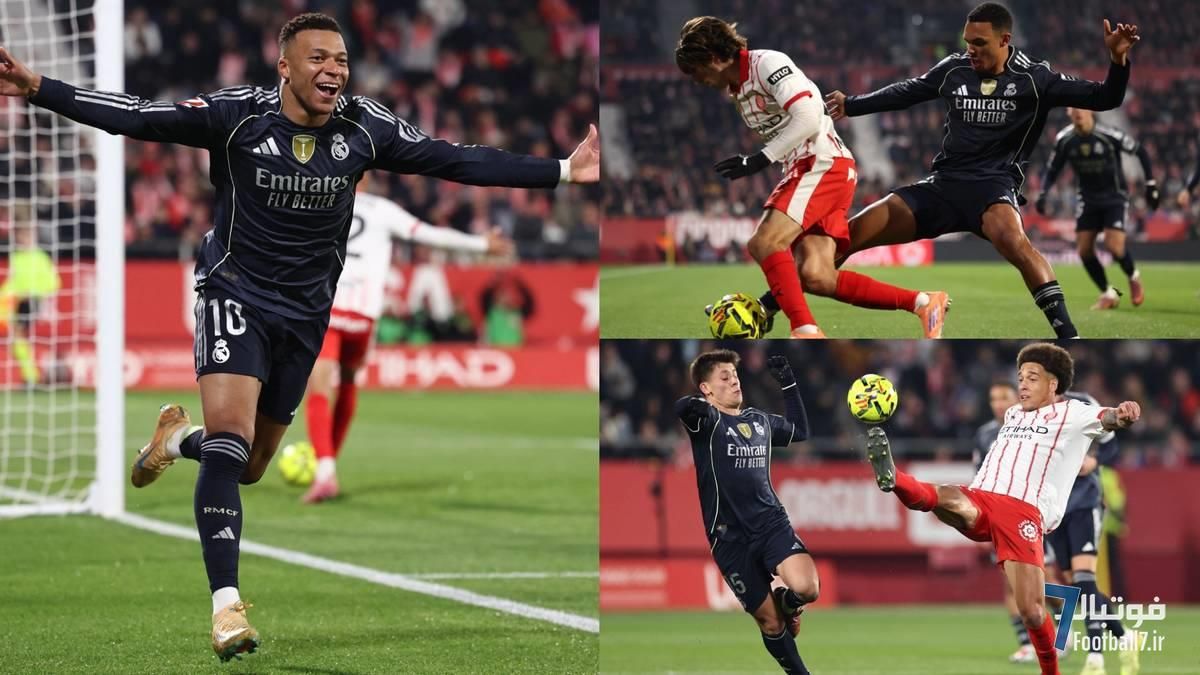 نمرات بازیکنان رئال مادرید در تساوی مقابل خیرونا؛ امباپه ناجی شد، الکساندر-آرنولد و گولر ناکام