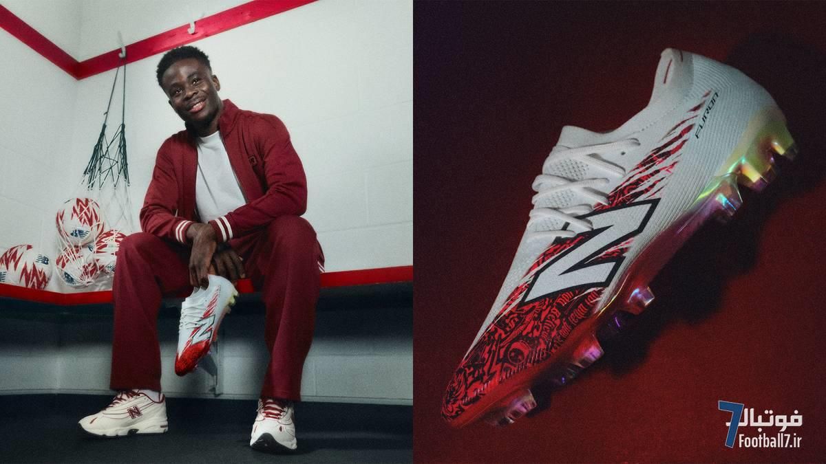 کفش‌های محدود «7egacy» نیو بالانس برای بوکایو ساکا؛ ترکیبی از ایمان و رهبری