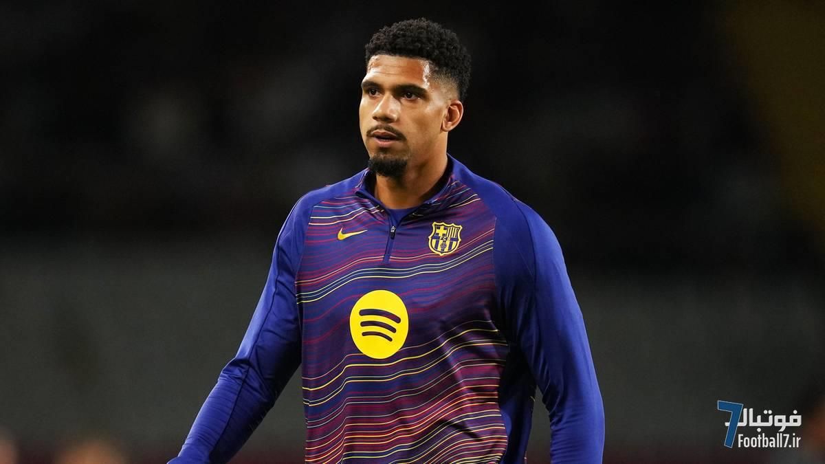 مرخصی نامحدود رونالد آرائوخو از بارسلونا با تایید دکو