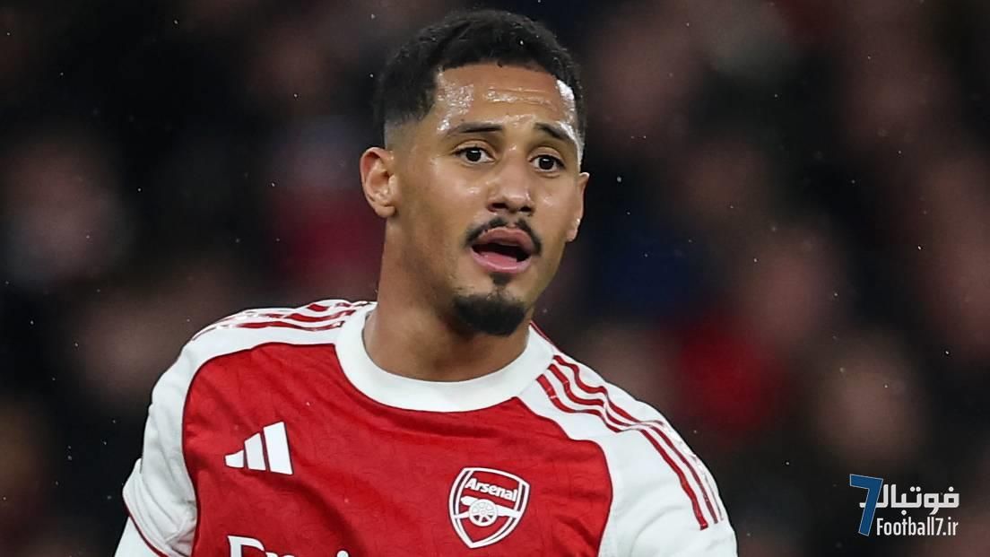 نگرانی‌های آرتتا پیش از دربی لندن؛ سالیبا و تروسار دیدار با برنتفورد را از دست می‌دهند؟