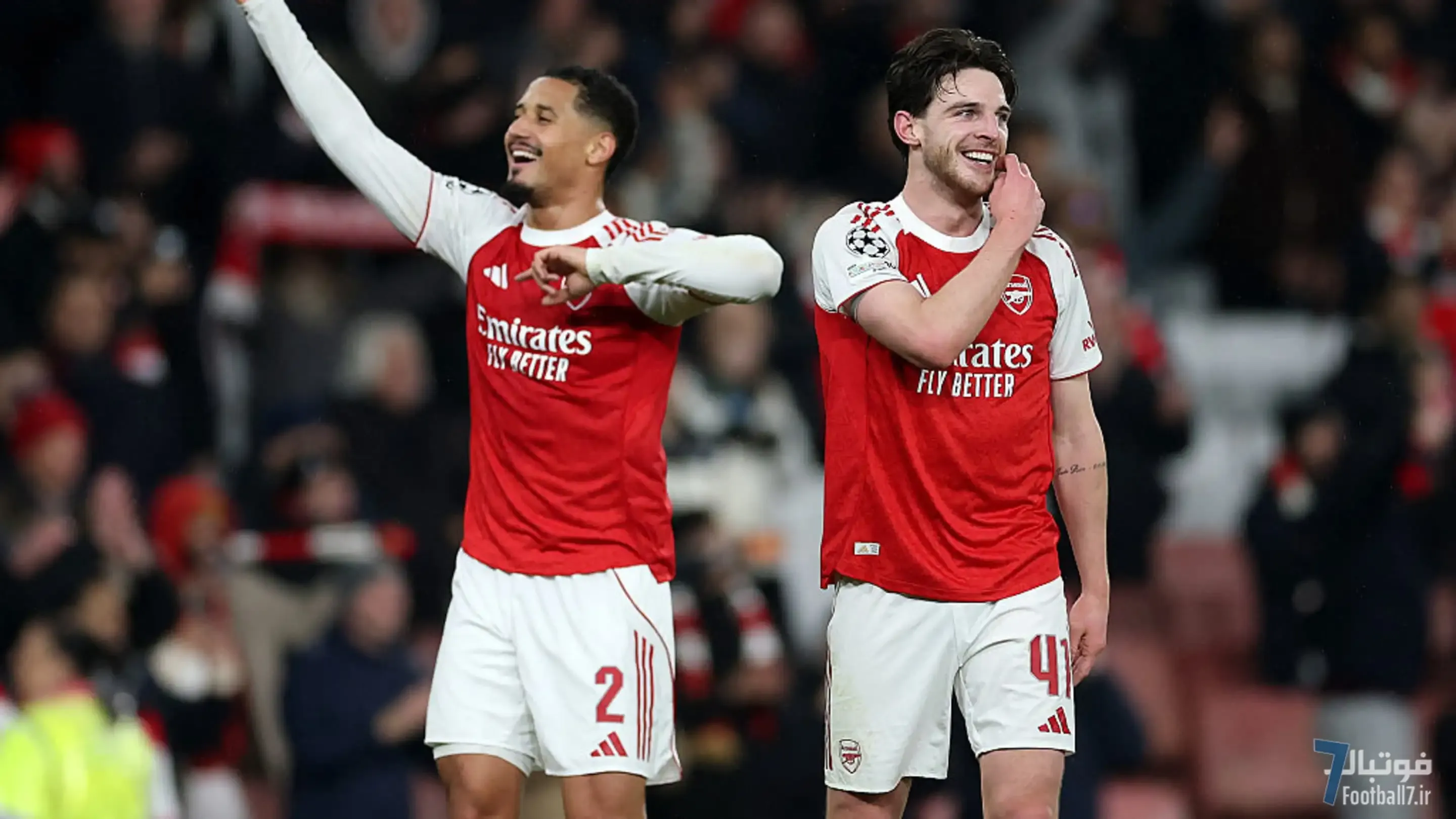 ترکیب احتمالی آرسنال برابر استون ویلا؛ سالیبا و رایس آماده نبرد بزرگ