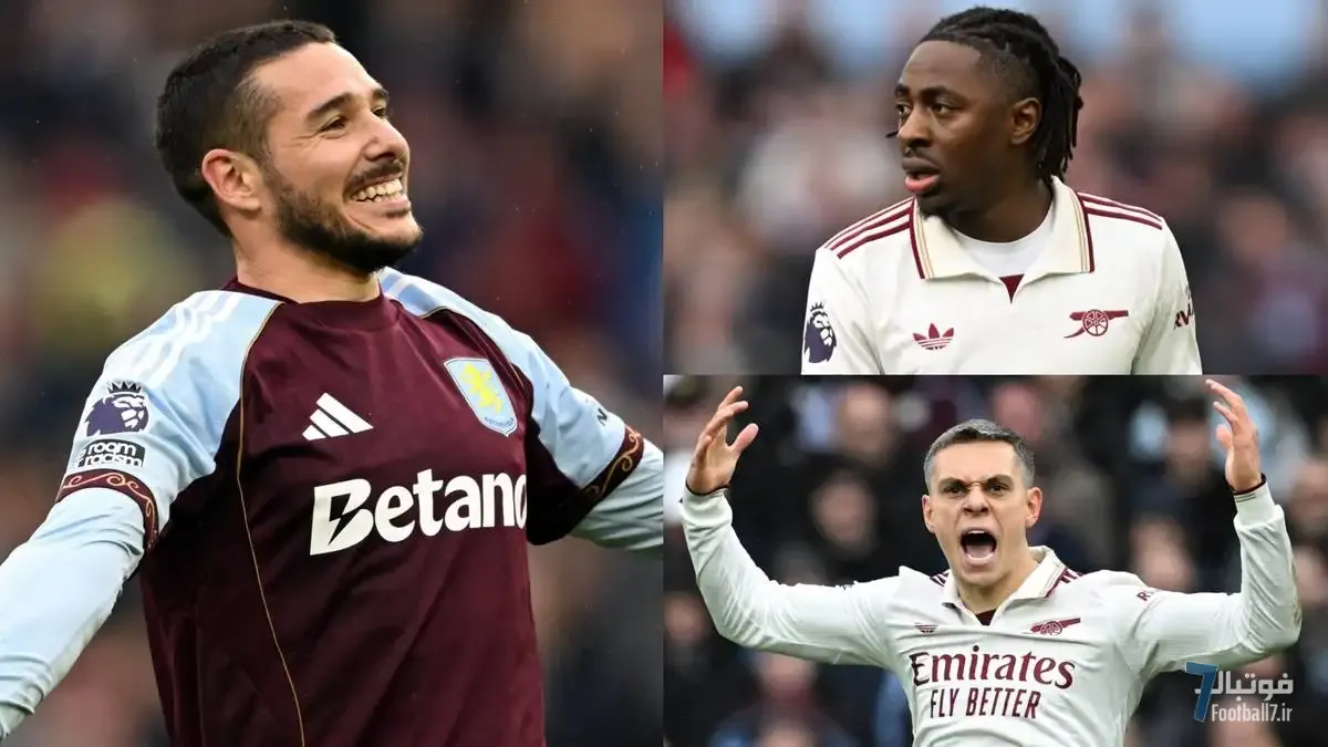 امتیاز بازیکنان آرسنال مقابل استون ویلا؛ بوئندیا کابوس توپچی‌ها، ازه ضعیف‌ترین شد