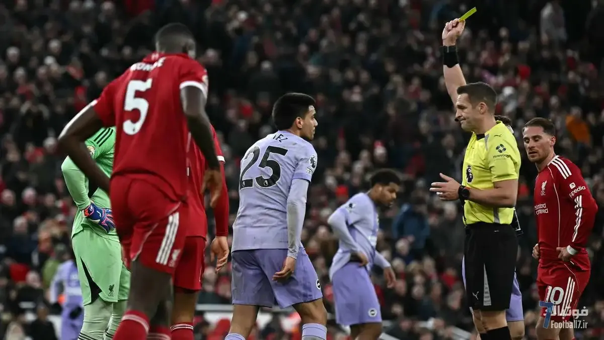 توضیح لیگ برتر درباره کارت زرد «دیگو گومز» به جای اخراج مقابل «فلوریان ویرتس»