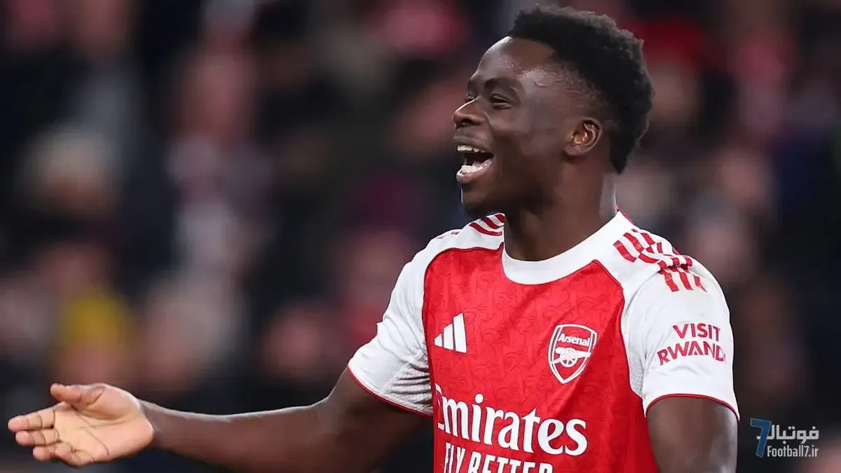 بوکایو ساکا: برای پیروزی مقابل ولورهمپتون به "شانس" نیاز داشتیم