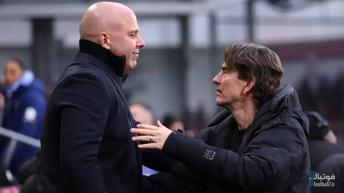 جنگ لفظی در لیگ برتر؛ فرانک پاسخ تندی به اسلات داد: از انتقاد از مدافعم متنفرم!