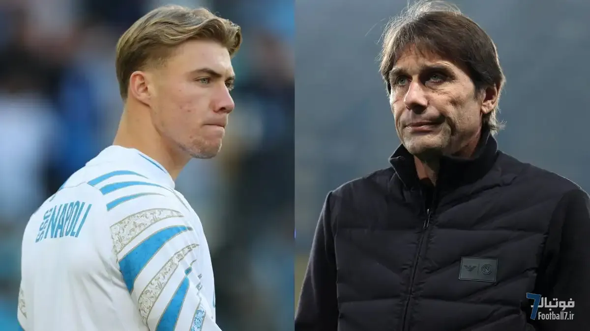 آنتونیو کونته راز درخشش راسموس هویلوند در ناپولی را فاش کرد