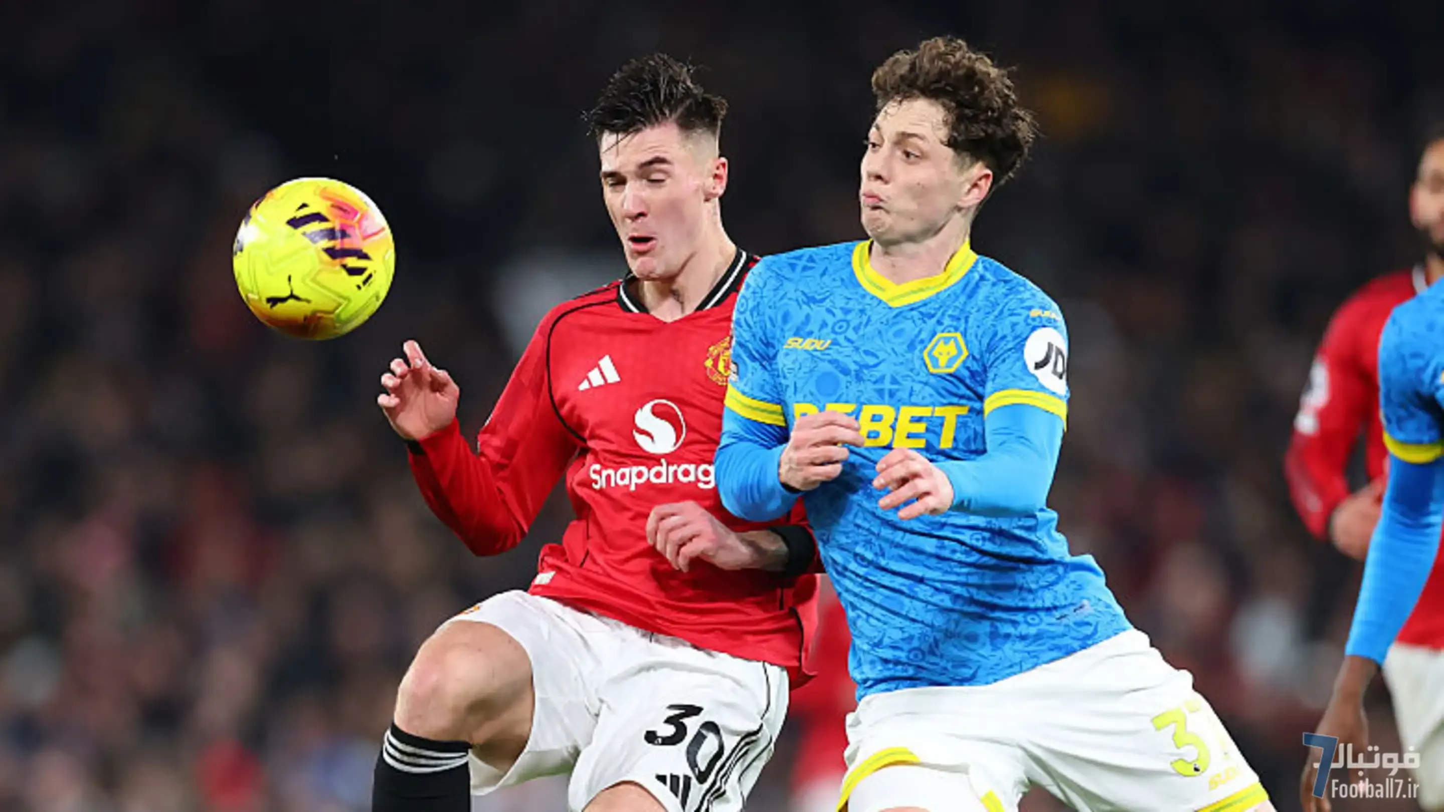 تساوی تلخ مقابل قعرنشین لیگ؛ نمرات بازیکنان منچستریونایتد در بازی برابر وولوز