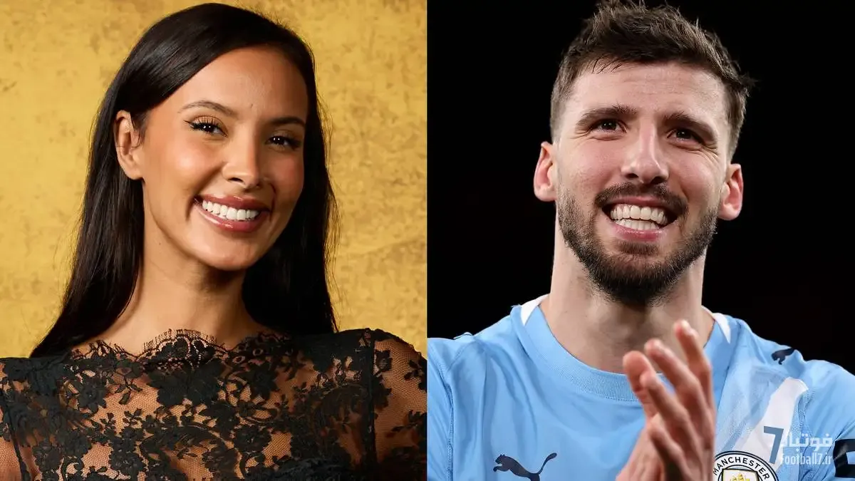 نقاشی خنده‌دار روبن دیاس برای مایا جاما؛ ولنتاین مدافع منچسترسیتی و مجری لاو آیلند