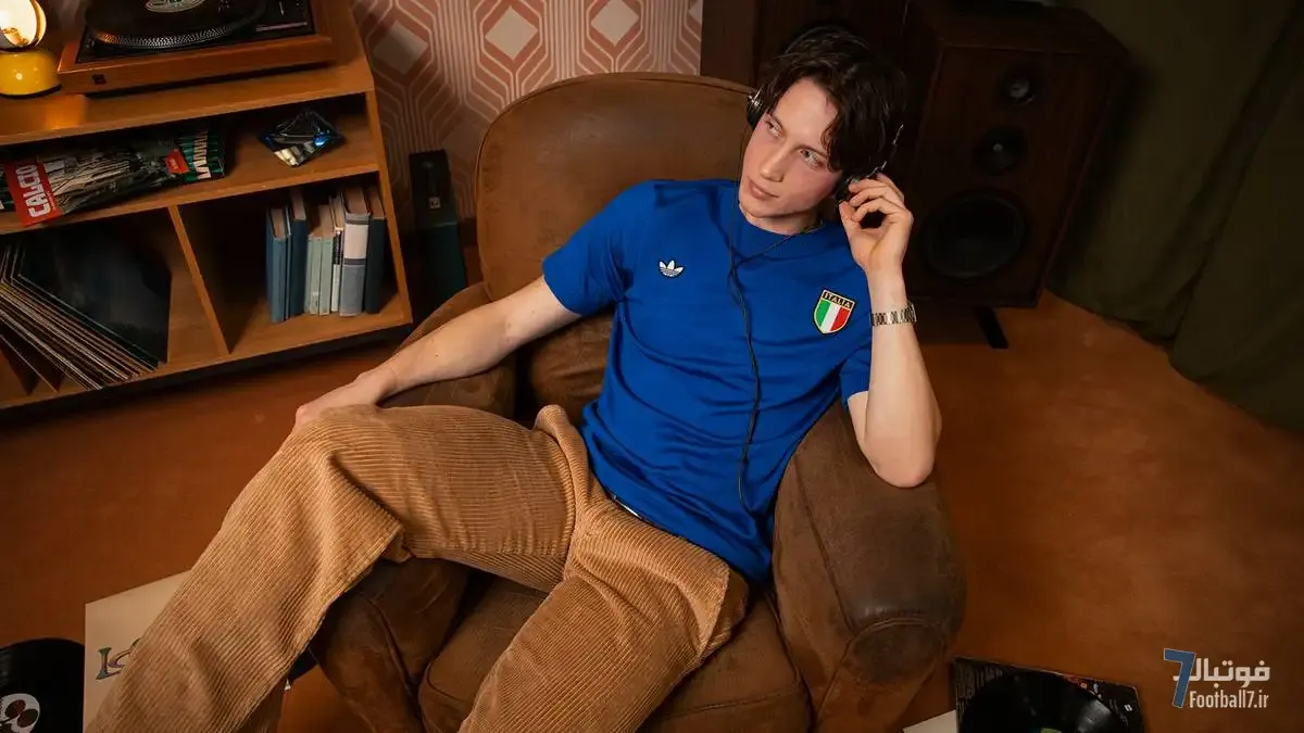 رونمایی آدیداس از کیت نوستالژیک دهه ۷۰ تیم ملی ایتالیا؛ ادای احترام به دوران طلایی آتزوری